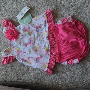 NWT Nannette baby outfit 3-6m